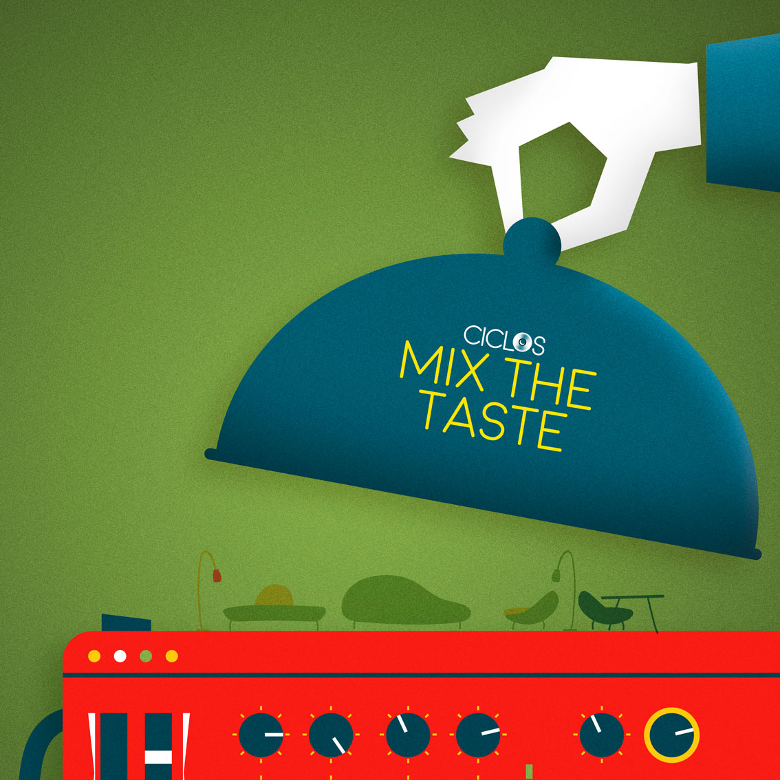 ilustracion concierto mix the taste madrid