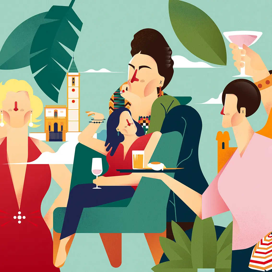 Mural para restaurante La Consentida